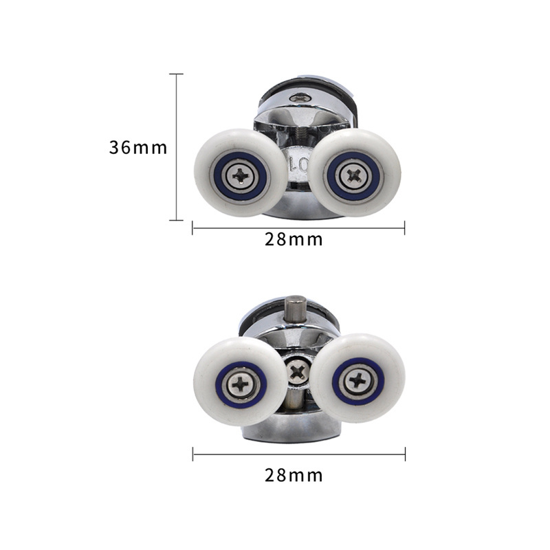 Shower room Zinc Alloy Door Rollers A39/A40 Gate Roller Wheel Sliding Door Rollers