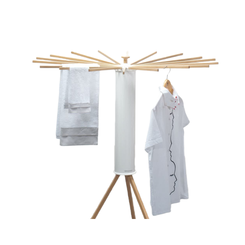 Standing umbrella octopus-shaped clothes drying rack household foldable floor clothes rack