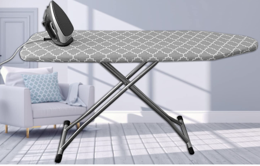 Ironing Board Cover and Pad Resists Scorching and Staining with Elastic Edge Heavy Duty Thick