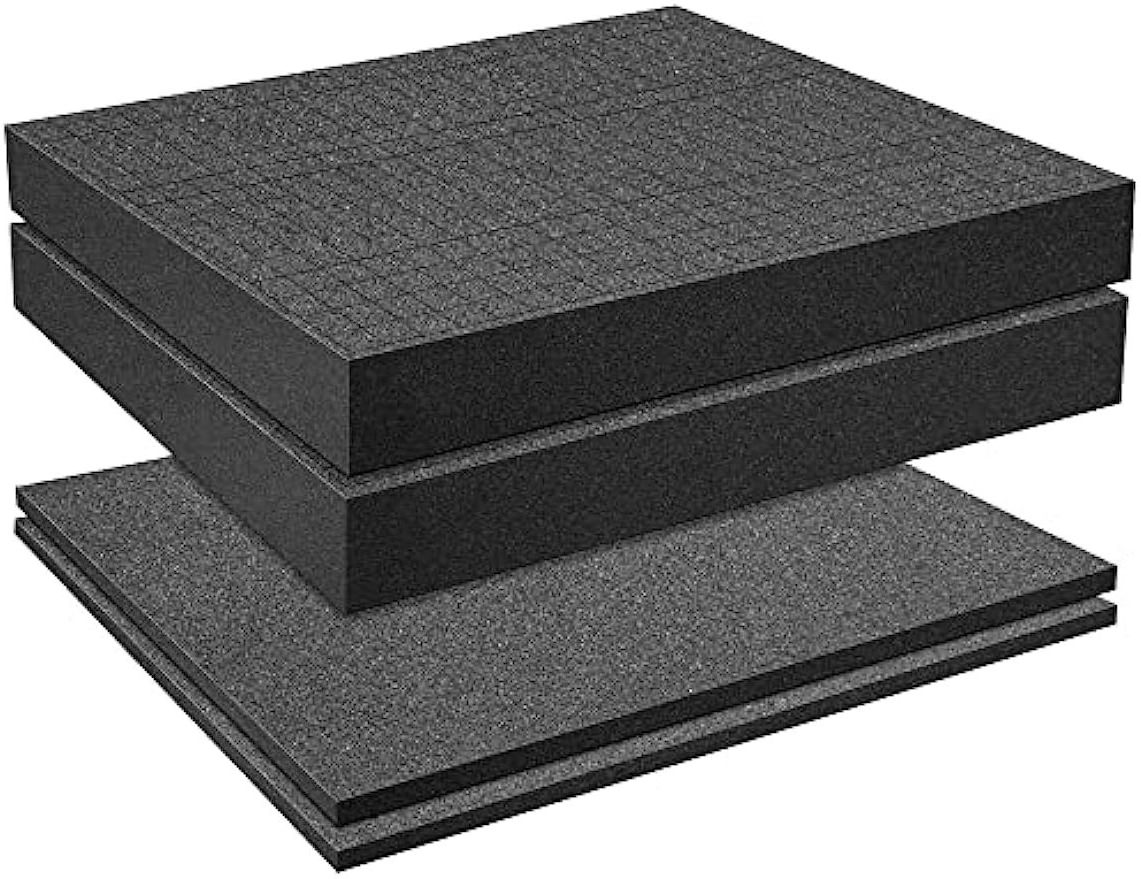 Wholesale Eco-Friendly Foam Insert for Interlocking Cases Tool Box Foam Grid Line Foam Cubes