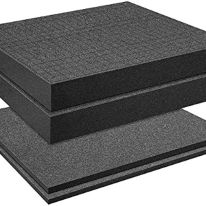 OEM Pick Apart Foam Insert Pluck Foam Pluck Pre Cube Sheet Foam with Bottom Use for Board Game Box Cases Storage Drawer