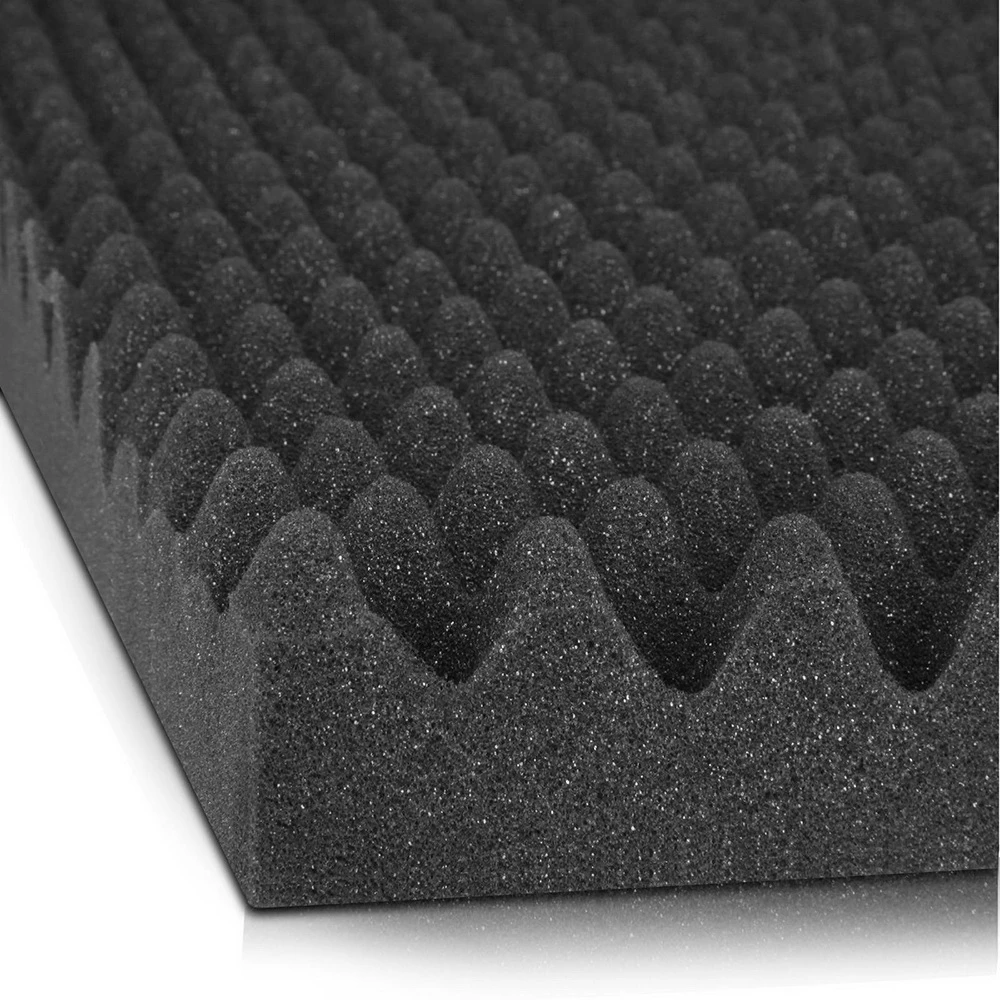 Egg Crate Shape Soundproof Sponge Diffusers Drum Room Absorption Treatment Wall Sound Foam Pad