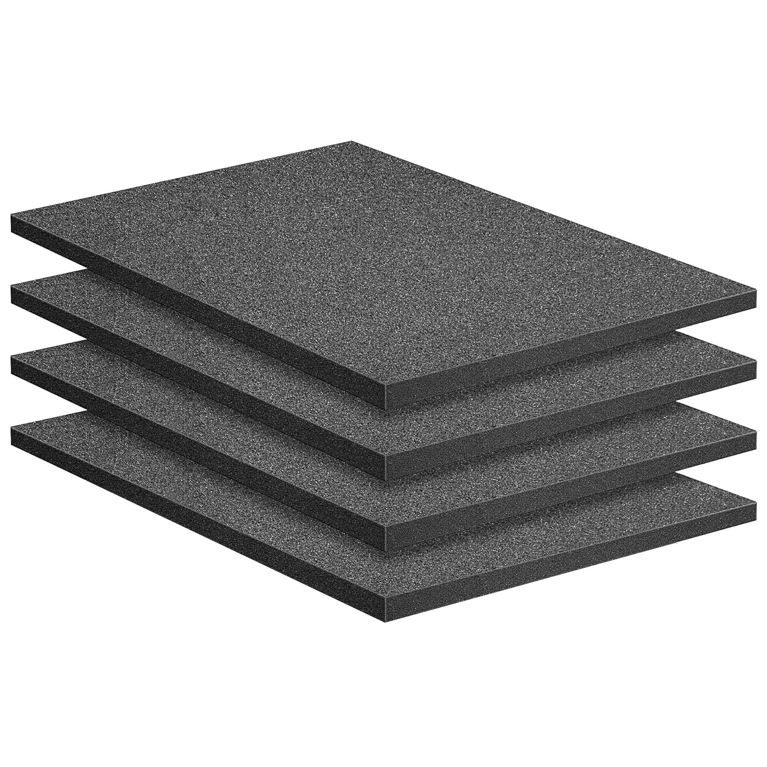 Packing Foam Pads for Toolbox Camera Storage and Crafts Insert Shock Absorbing Pu Sponge Products Packing Custom Shape