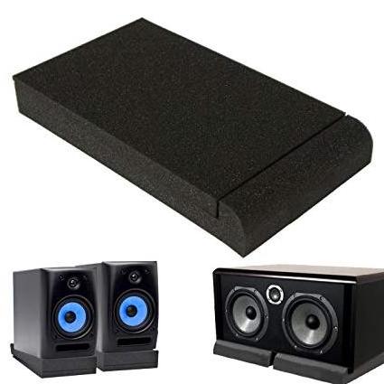 2-Pack MAX Performance Acoustic Panels Isolation Soundproof Foam Pads for Studio Monitor Speakers