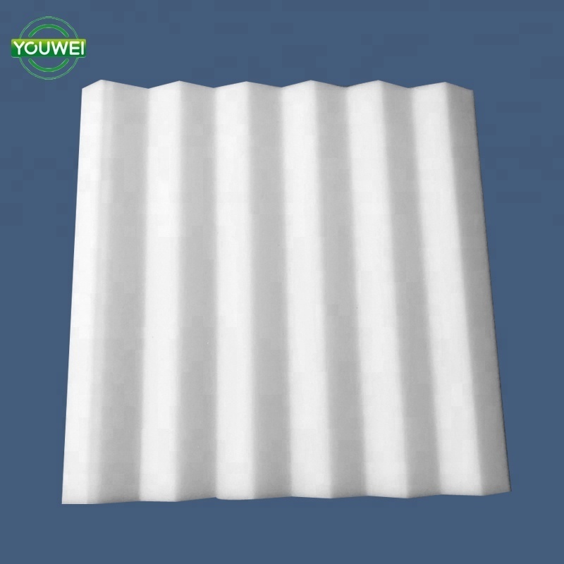 Acoustic Soundproof  Melamine Foam Panel White color