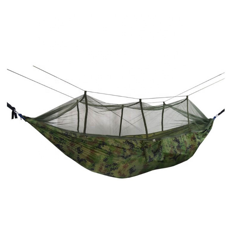 Portable Hammock Swing 2 Persons Anti-Mosquito mesh hanging tent Hammock Chair Parachute Nylon Garden Outdoors Camping Hammocks