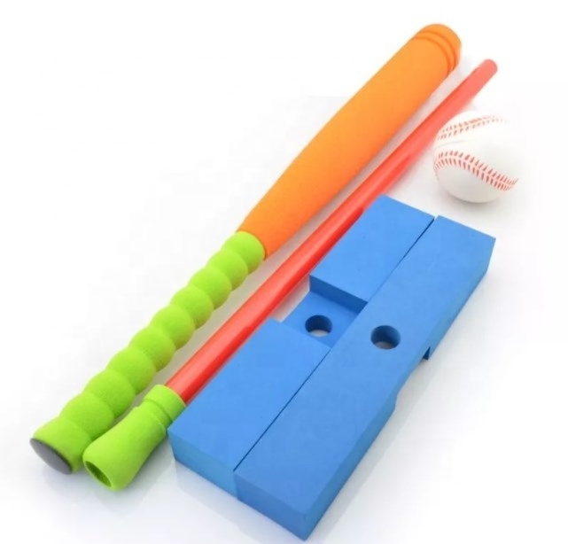 kids educational Baseball Toys set soft activity Fitness Safety Sports play Games Kids Training Outdoor Fitness Bat Foam