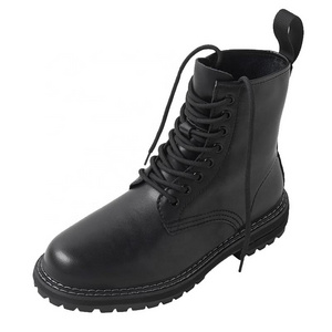 Work Boots Men Soft Toe Lightweight Work warm leather Boots snow Comfort Insole Superior Slip Resistant lovers martin boots