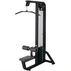 Gym Fitness Equipment Pin Loaded Selection Strength Training Pully System Lat Pulldown Seated Low Row  high back muscle Machine