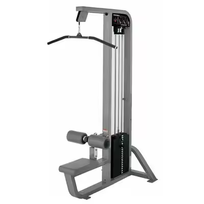 Gym Fitness Equipment Pin Loaded Selection Strength Training Pully System Lat Pulldown Seated Low Row  high back muscle Machine