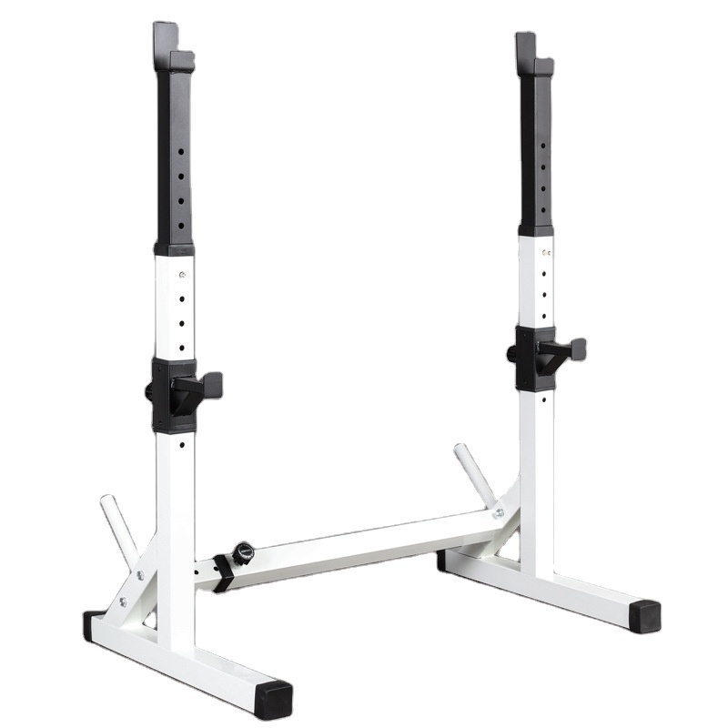 Home Fitness Gym Equipment Adjustable Dumbbell Barbell Squat Rack Stand,Power Training Bench Press Squat Rack