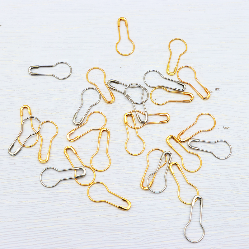 Clothing Accessories Wholesale Pear Pins 50 PCS Packed into One Box Stainless Steel Safety Pin