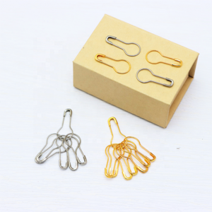 Clothing Accessories Wholesale Pear Pins 50 PCS Packed into One Box Stainless Steel Safety Pin