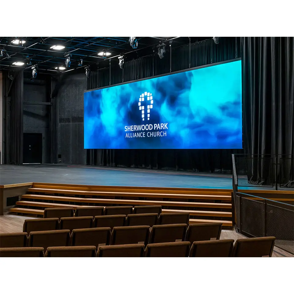 Shenzhen indoor 4K 8K ultra thin led video wall rgb panel screens commercial advertising indoor led display screen