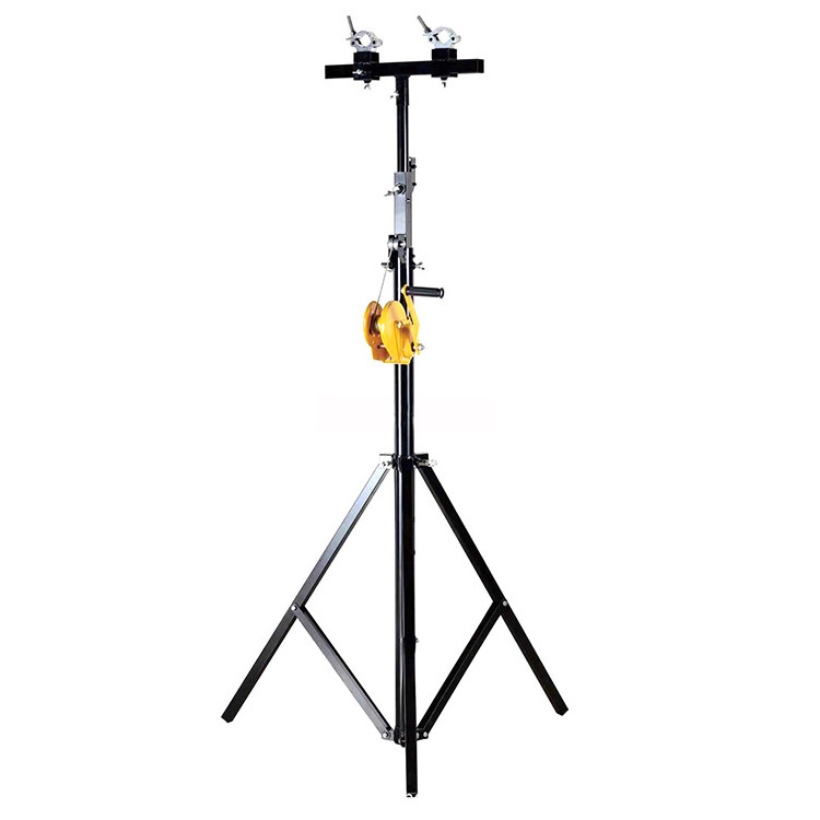 Heavy Duty Adjustable Height Lighting Stand Hand Crank Stand Crank Up Tower For Truss