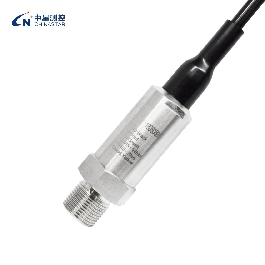 Silicon Resistance Cell Pressure Sensor Transducer RS485 Bus and Modbus Protocol Output 4.5-30VDC Power Supply