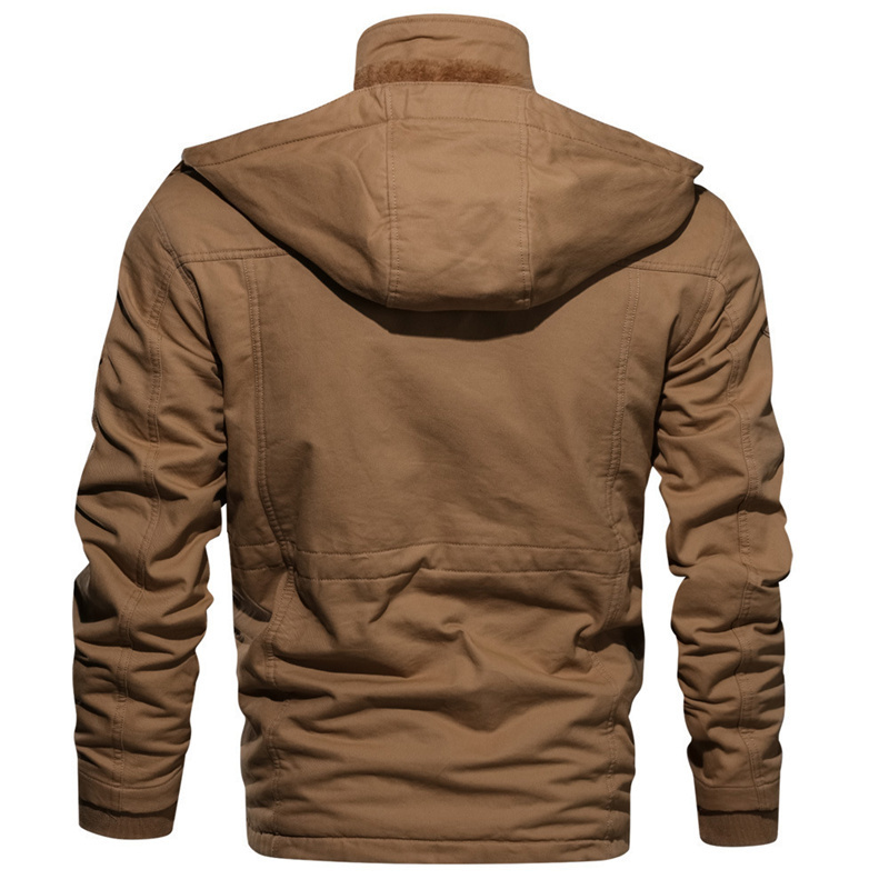 Wholesale Outdoor Windbreaker Motorcycle Men Winter Fleece Jackets Casual Jacket For Men