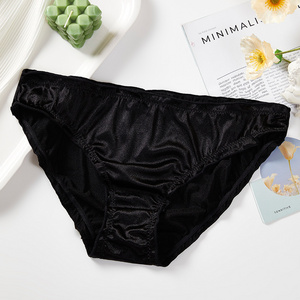 New Arrival Stain Shinning mature women panty underwear panties seamless hot Briefs Underwear Shinning Sexy Lace Panties