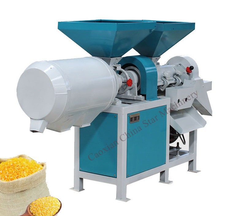 Corn grinding mill crusher machine corn grits making machine Chinese supplier production corn grits make mill machine