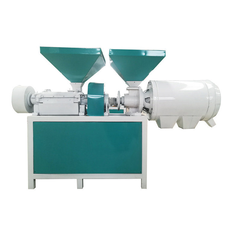 T1 small maize grits grinding machine for home use portable farmers corn groats meal mill machine in rarul food workshop