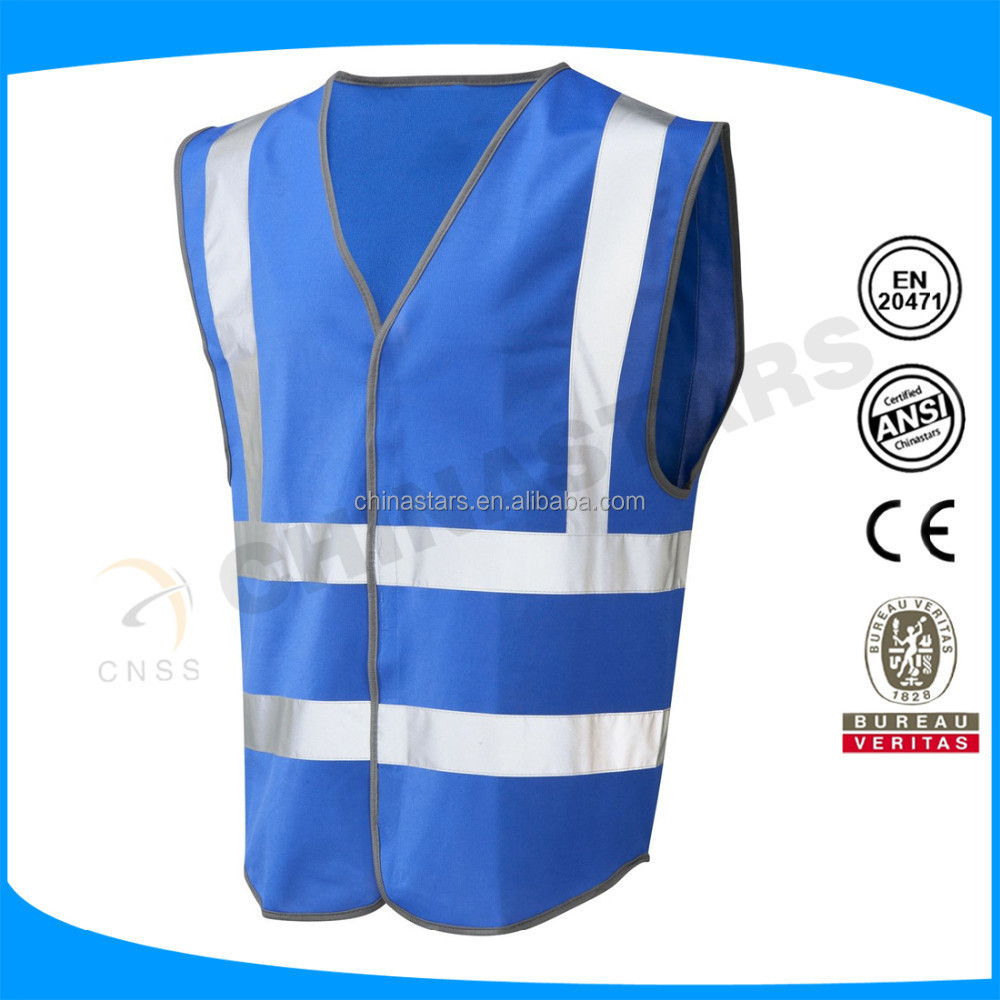 blue safety vest,blue mesh safety vest,safety vest 3m