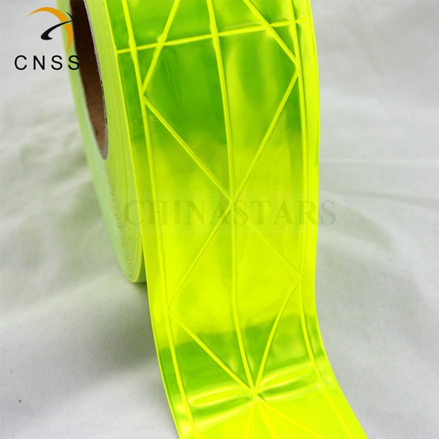 CSR-PVC001 Micro Prismatic Iridescent Reflective Material PVC Tape