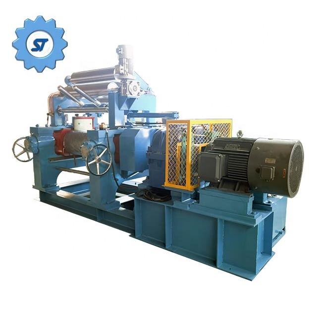 XKJ450 480 Reclaim Rubber Sheet Making Open Roller Refining Mill Machine