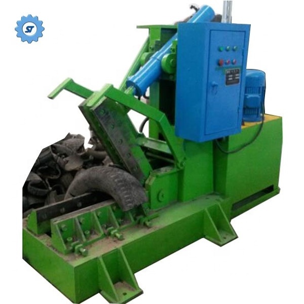 2.5m 3.8m Diameter Huge  Big Size Engineering Tyre Cutter Agricultural Waste tires Cutting Machine