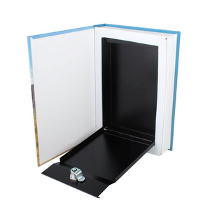 Wholesale Factory price Portable security cash box book safe Diversion Book Safe with Combination Lock