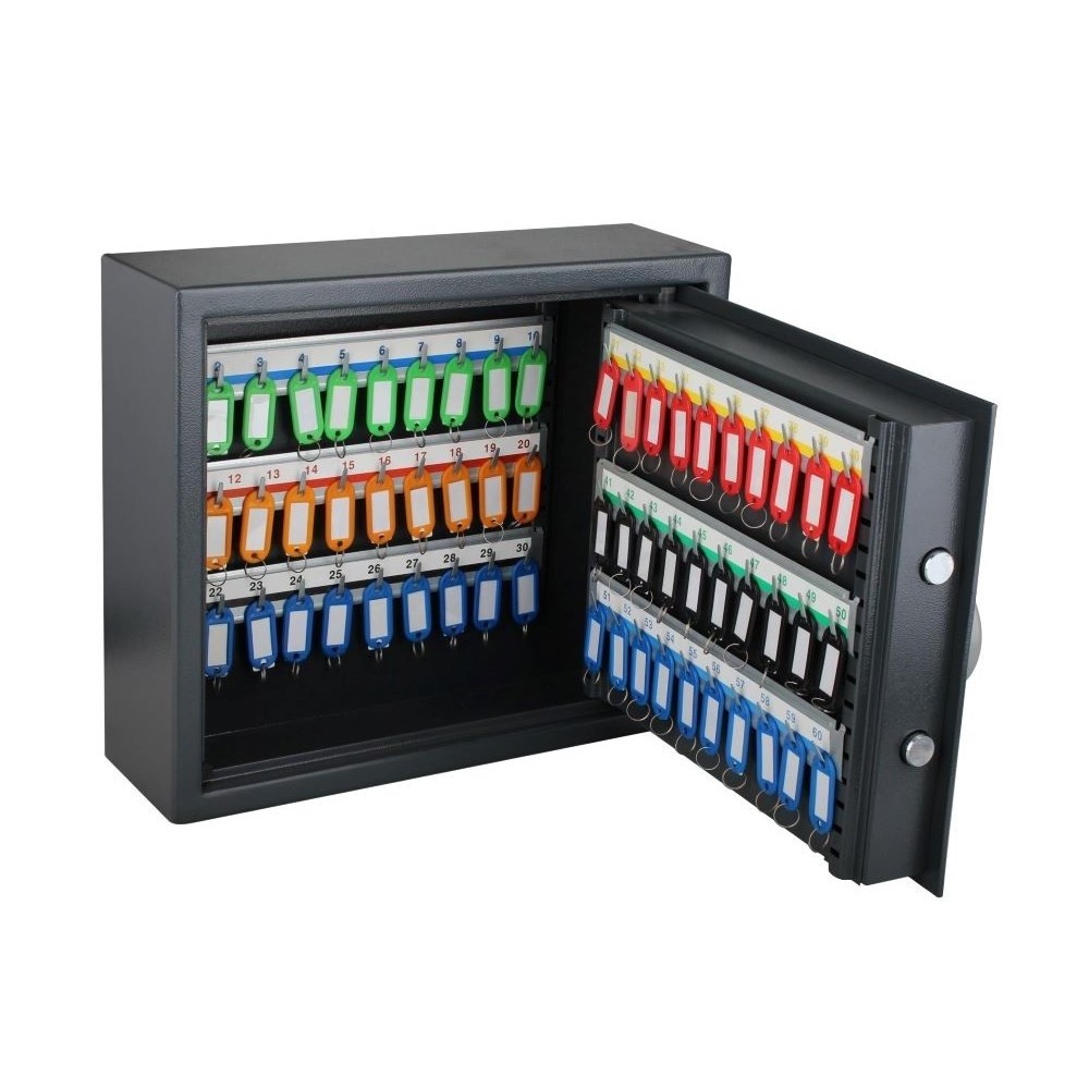 High quality steel LCD screen digital lock key safe box