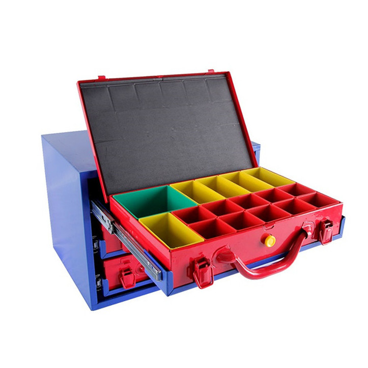 Cheap price high quality customized us general 4 drawer roller welding truck metal tool box