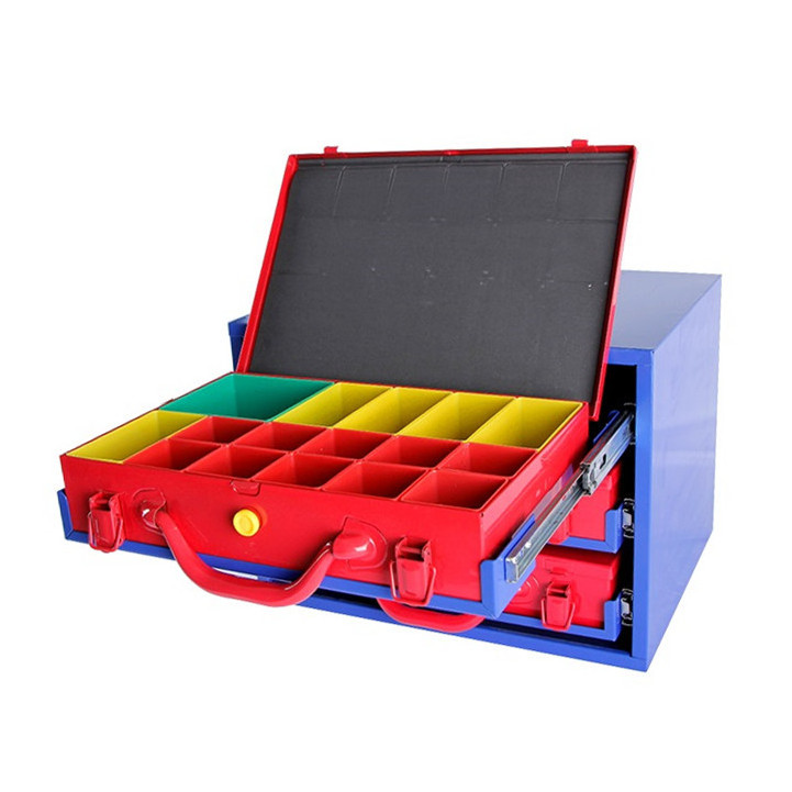 Cheap price high quality customized us general 4 drawer roller welding truck metal tool box