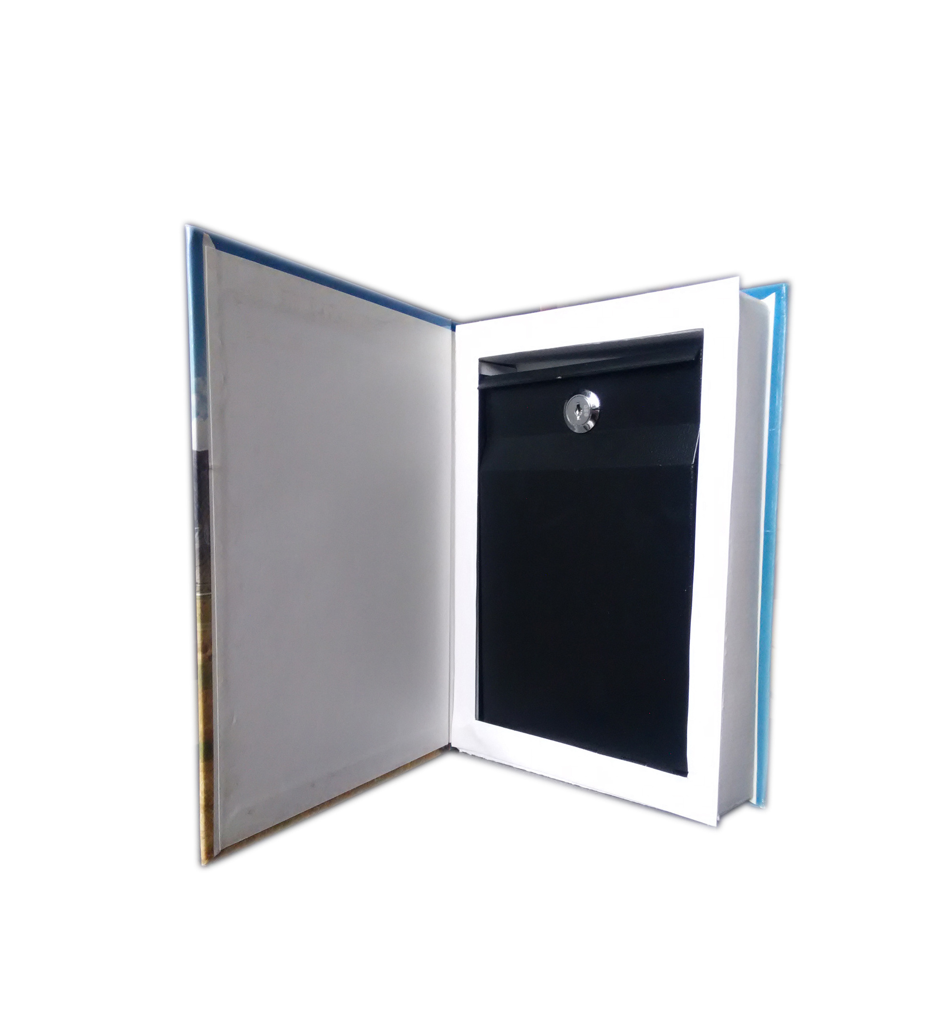 Wholesale Dictionary book safe box with combination key lock,Real Paper Transfer Book Safe