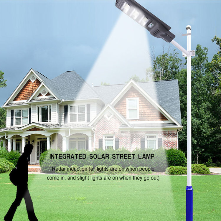 Remote Control Ip65 Outdoor Waterproof Smd 30w 60w 90w 120w 150w Integrated All In One Solar Led Street Light