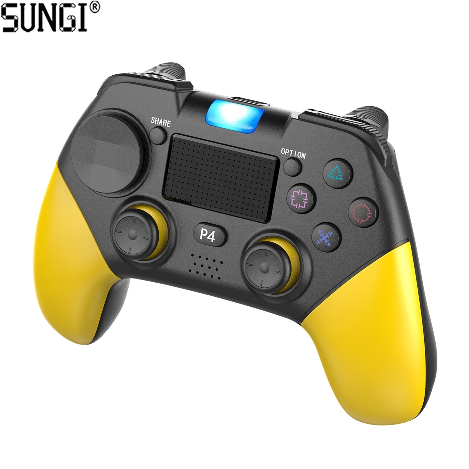 Wireless Gamepad Built-in Speaker Android Wireless Joystick Joypad Compatible with PlayStation 4 console/PS4 Pro PC Android