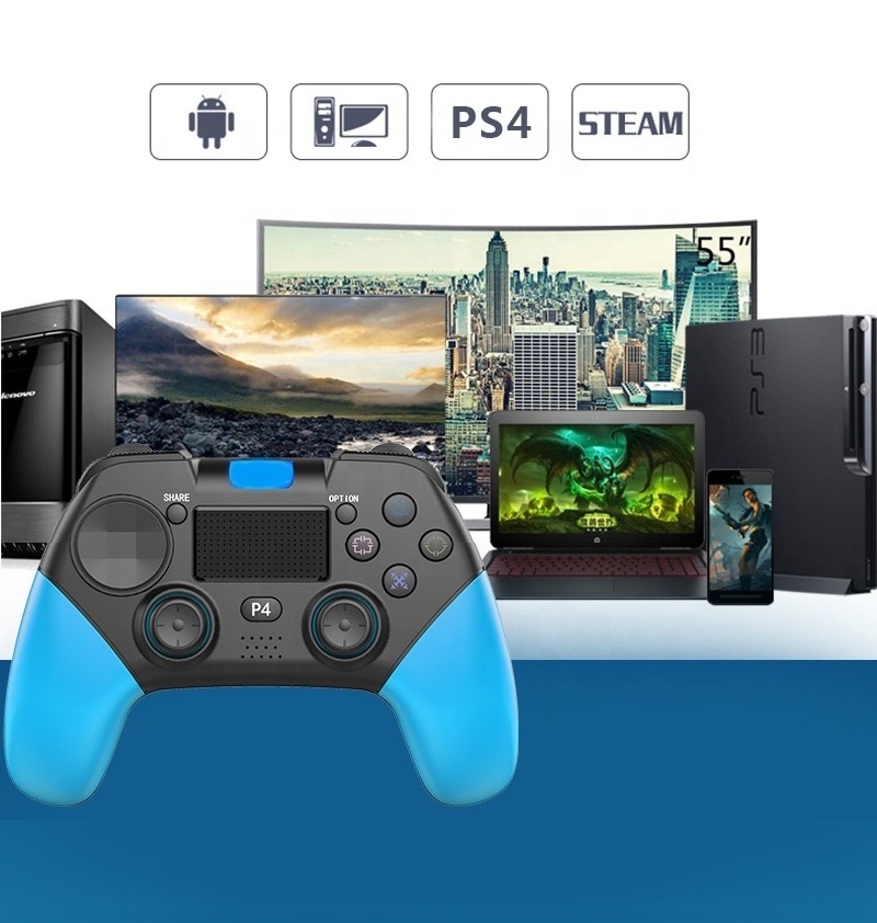 Wireless Gamepad Built-in Speaker Android Wireless Joystick Joypad Compatible with PlayStation 4 console/PS4 Pro PC Android