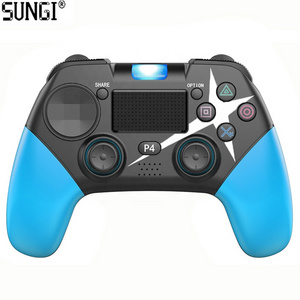 Wireless Gamepad Built-in Speaker Android Wireless Joystick Joypad Compatible with PlayStation 4 console/PS4 Pro PC Android