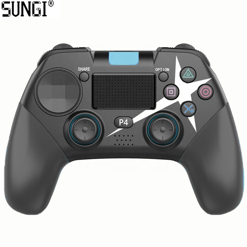 Wireless Gamepad Built-in Speaker Android Wireless Joystick Joypad Compatible with PlayStation 4 console/PS4 Pro PC Android