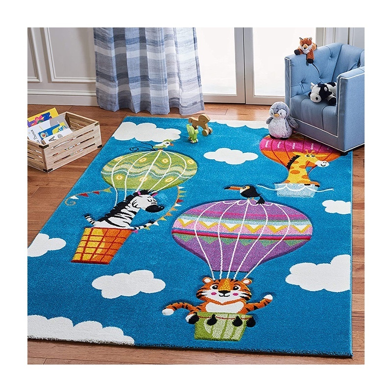 Kids design Anti Slip Carpet 3D Print Rug Digital Print rug carpet for living room tapis