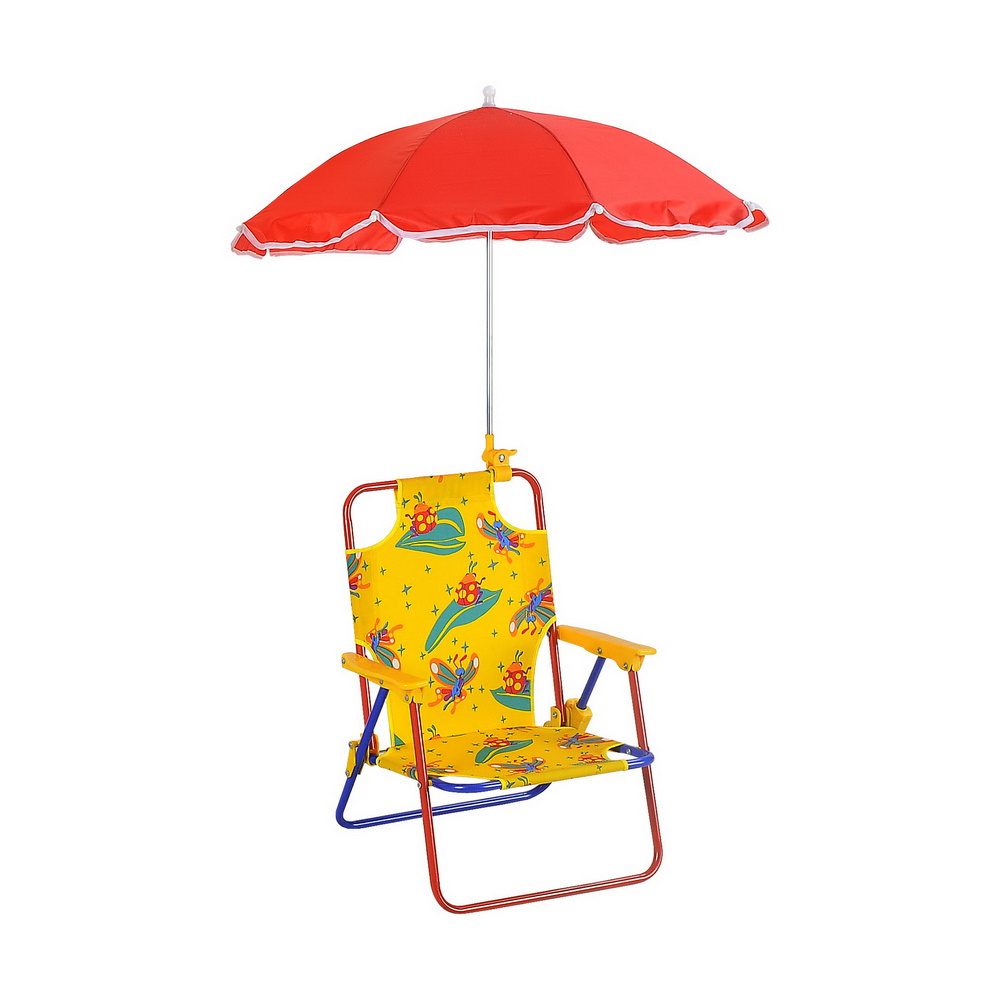 Kid camping chair foldable chair hiking seat resorts camping chair with umbrella