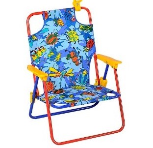 Kid camping chair foldable chair hiking seat resorts camping chair with umbrella