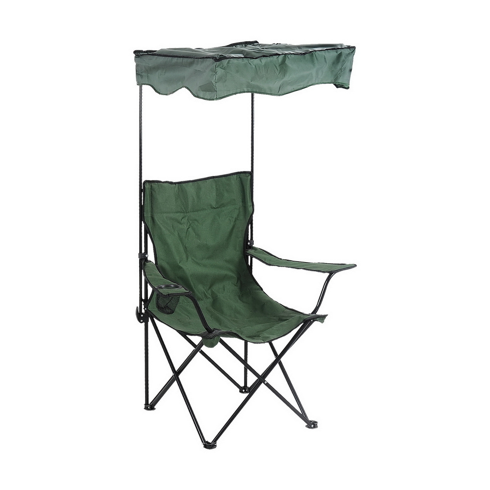 Waterproof Folding Travel Beach Chair With Umbrella Outdoor Camping Fishing Folding Chair Camping Beach Chairs With Canopy