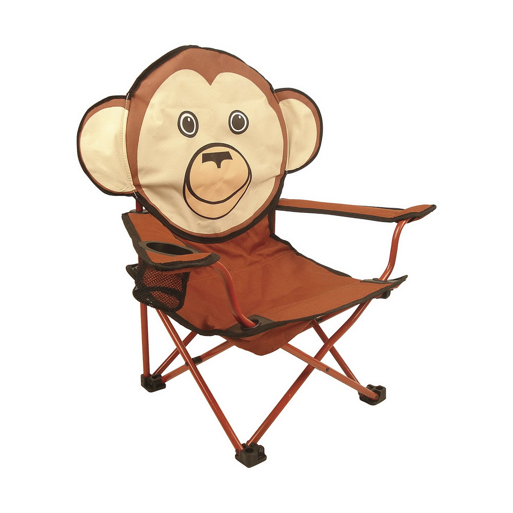 Folding Chair for Kids Cartoon Design Animal Head Children Camping Beach Chair