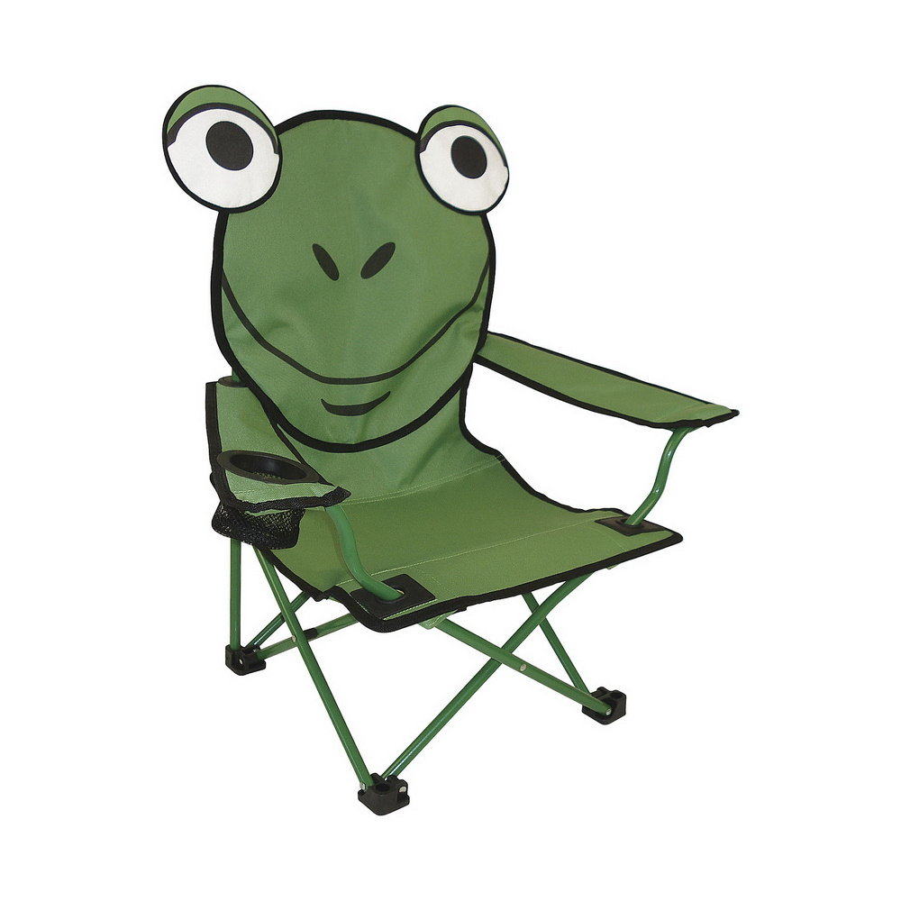 Folding Chair for Kids Cartoon Design Animal Head Children Camping Beach Chair