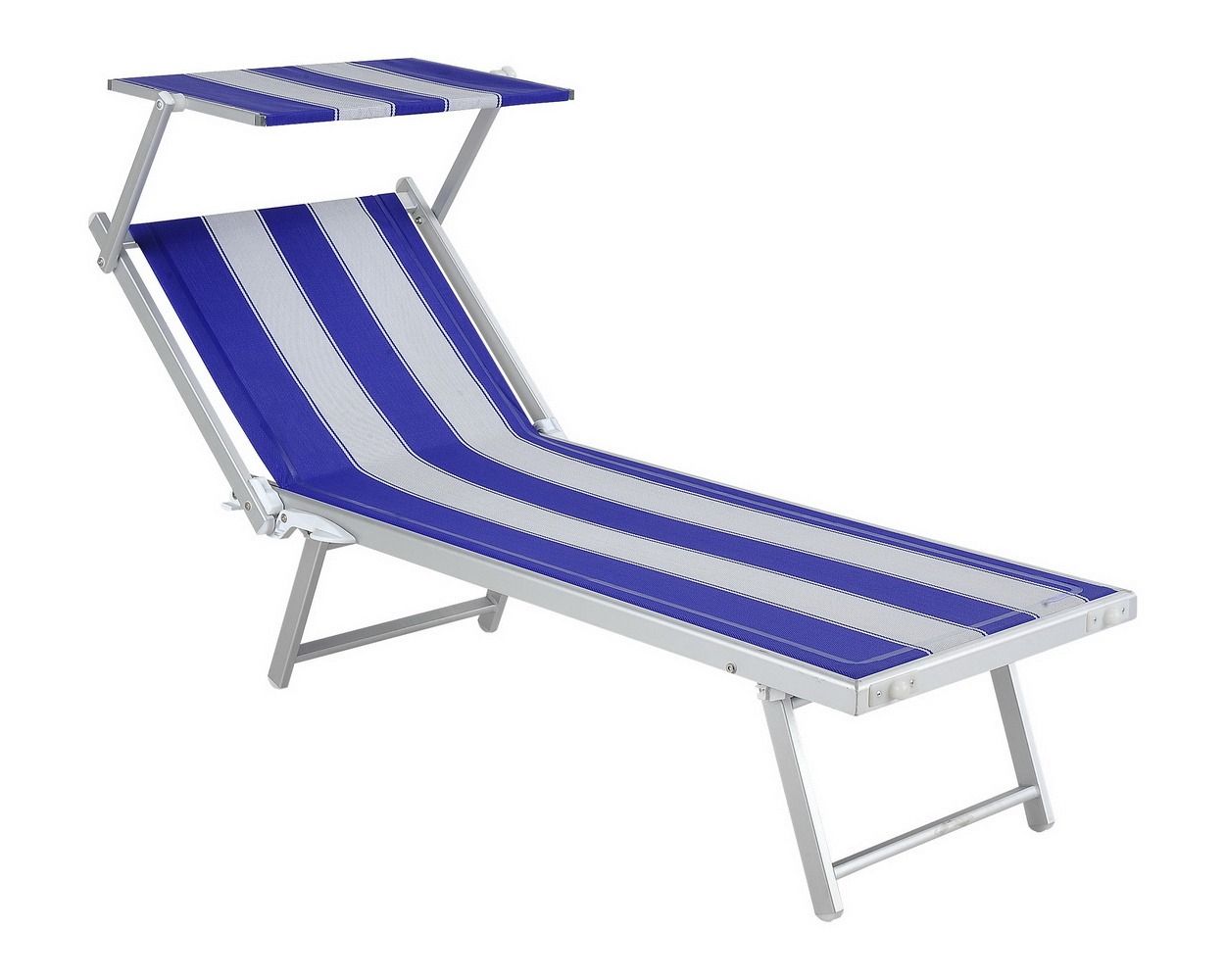 Outdoor folding sun lounger bed Portable beach chaise lounge