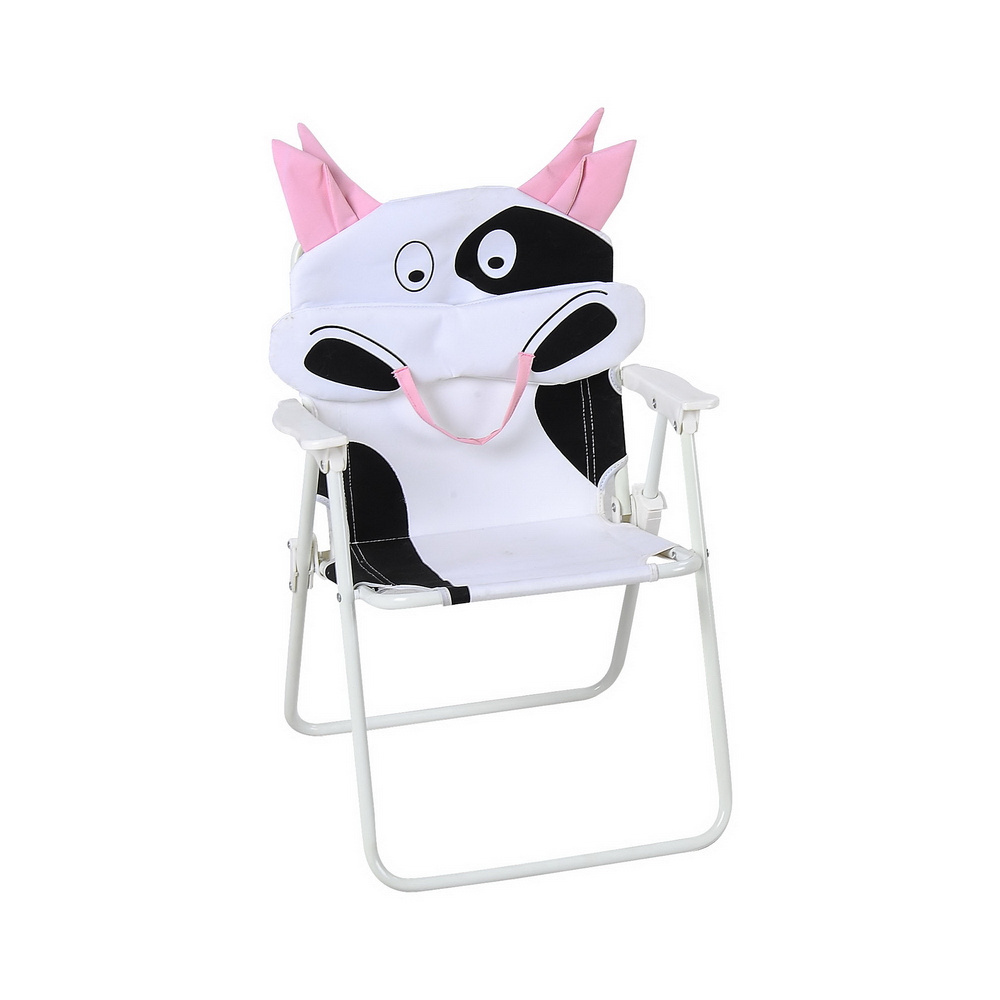 Outdoor children cartoon printed small foldable beach chair Outdoor Custom Fishing Chair Lightweight Folding Camping Chair