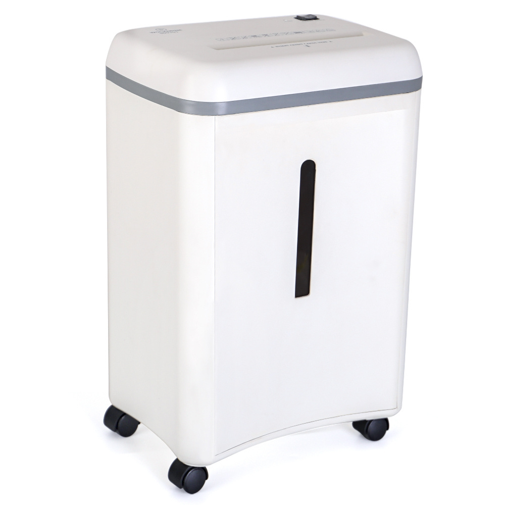 WOLVERINE 8-Sheet Super Micro Cut High Security Level P-5 Ultra Quiet Paper/Credit Card Home Office Shredder SD9101 White