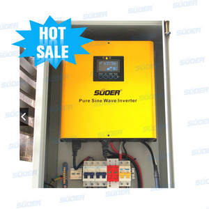 Suoer 1500VA 12v Pure Sine Wave Inverters Low Frequency Solar Power Inverter with AC charger solar inversor