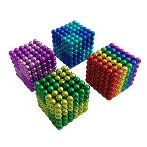 25 Years Supplier Buckyball Custom Colorful Magnetic Balls 216/512/1000pcs Neodymium Sphere Magnets Toys In Stock