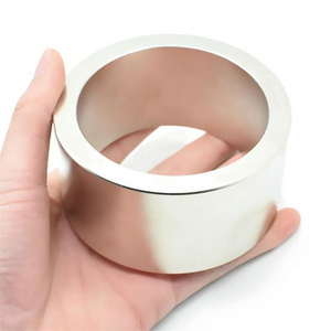 Big Size Neodymium Magnet Ring Heavy Duty Round Magnets With Hole For Industrial